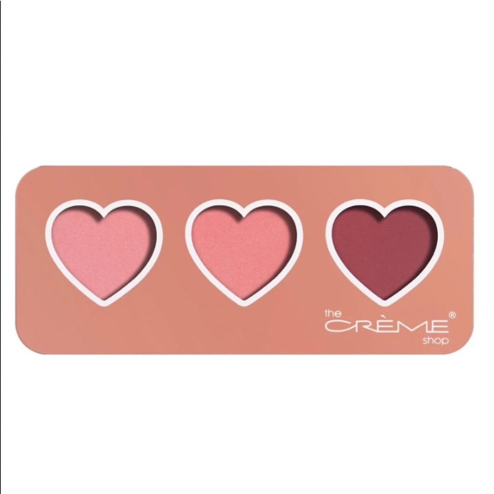 the CREME shop powder blush palette